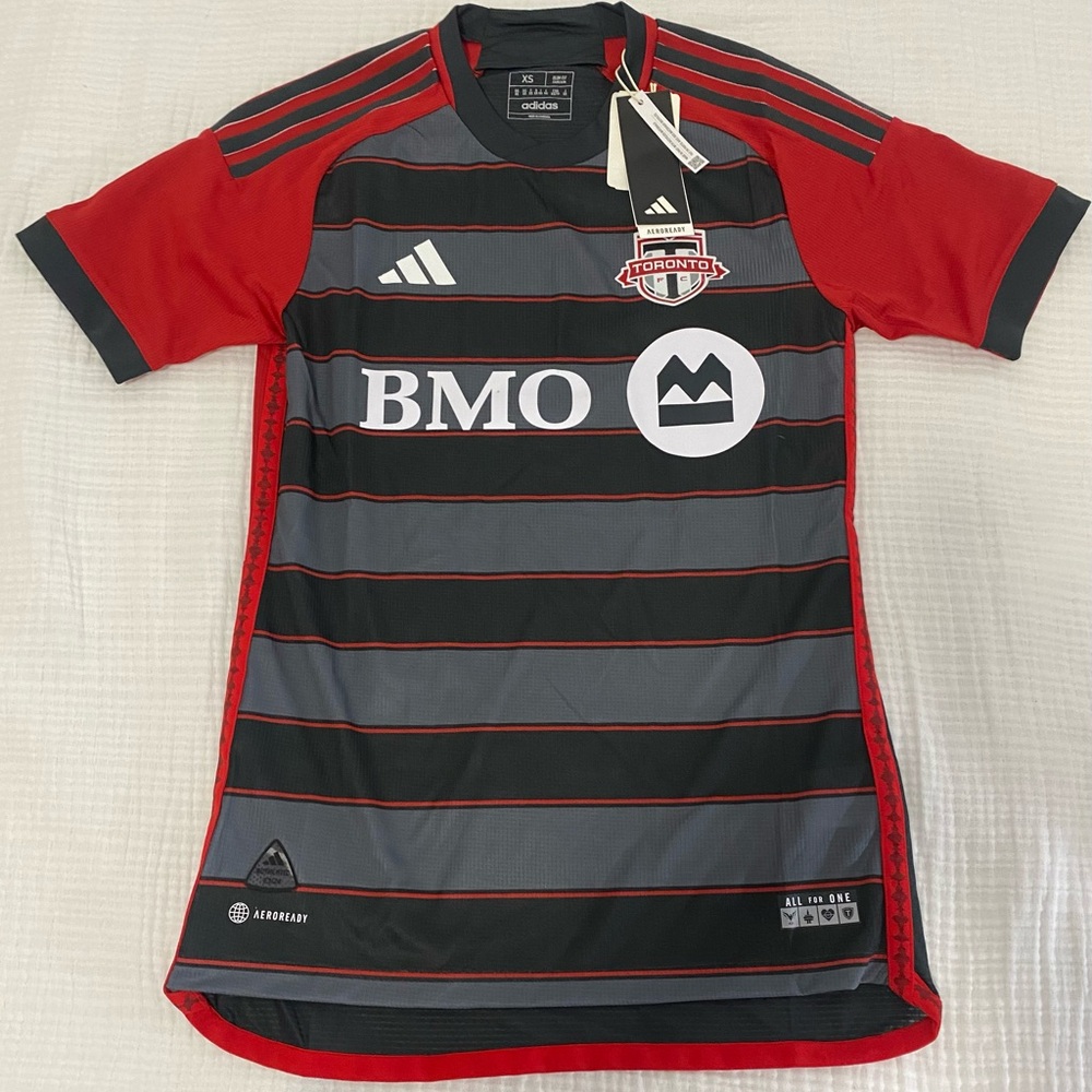 Men's Authentic adidas Toronto FC Home Jersey 2023